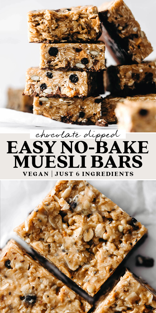 Chocolate Covered Muesli Bars