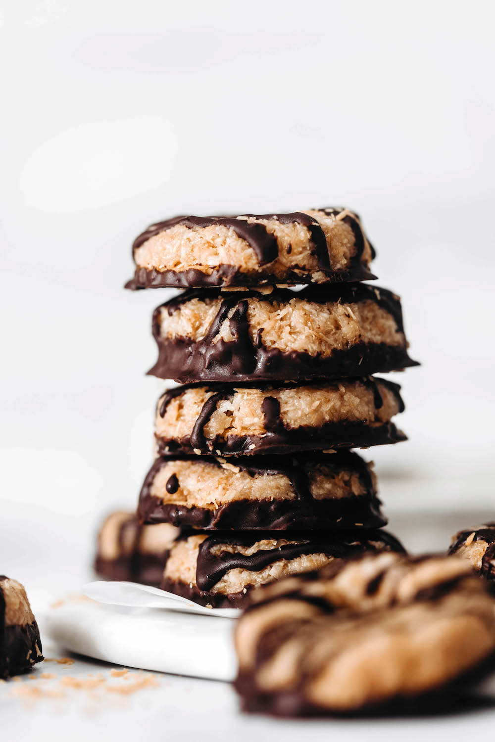 Homemade Vegan Samoas Recipe (grain-free)