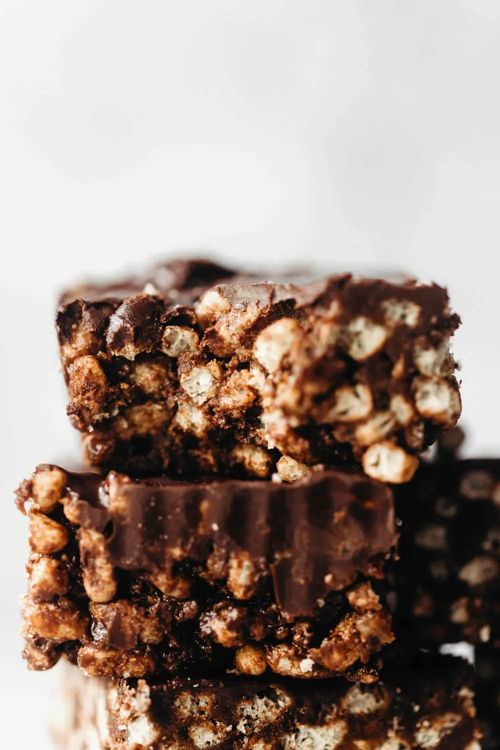 Healthy Chocolate Rice Crispy Treats