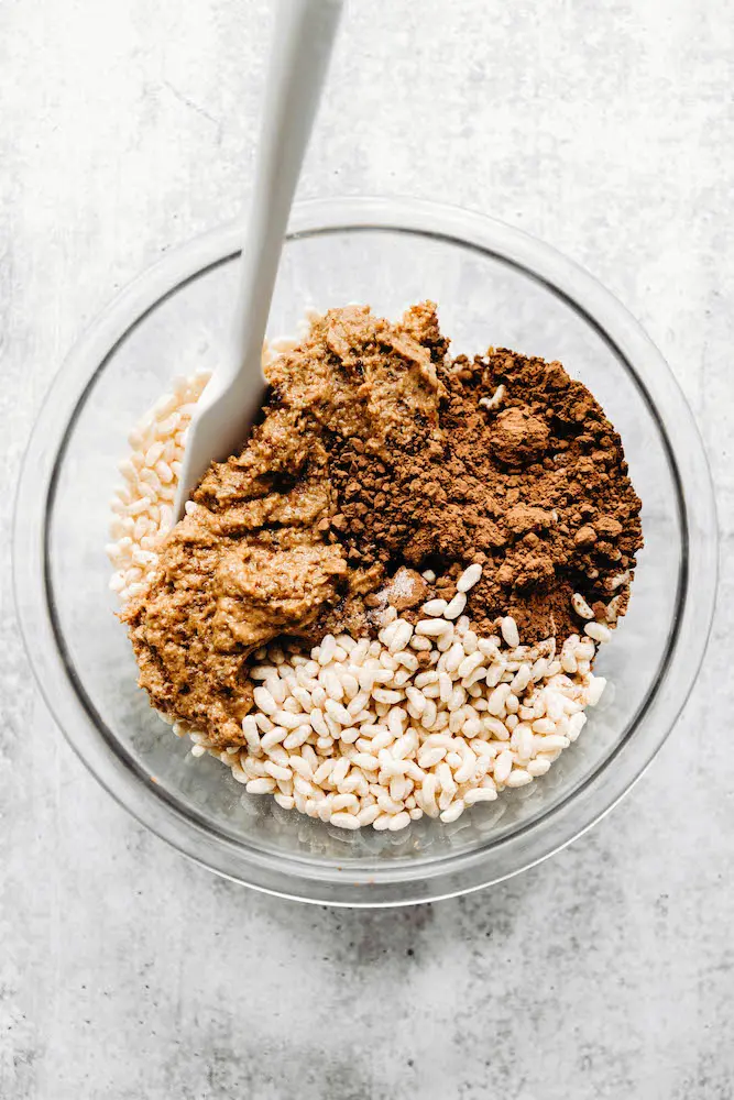 Healthy Chocolate Rice Crispy Treats