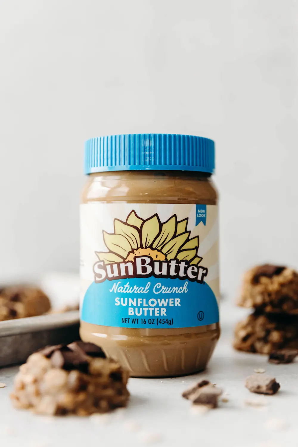 No-Bake SunButter Cookies (vegan + gluten-free)