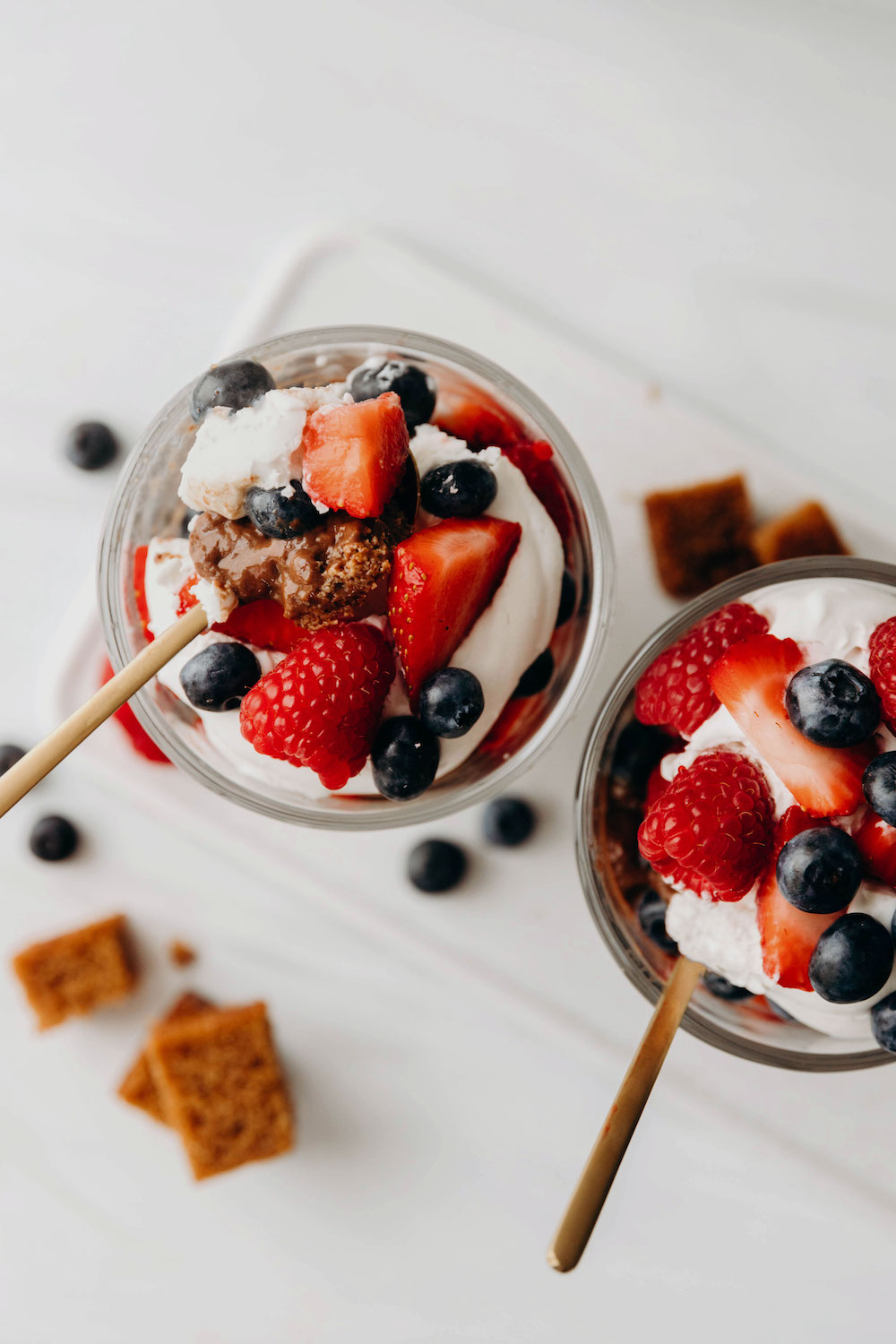Berry Chocolate Trifle (vegan + paleo friendly)