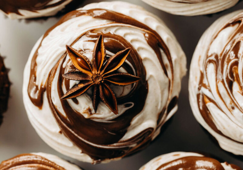Chocolate Chai Cupcakes