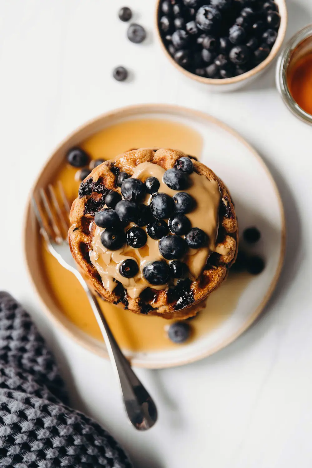 Grain-Free Vegan Blueberry Waffles