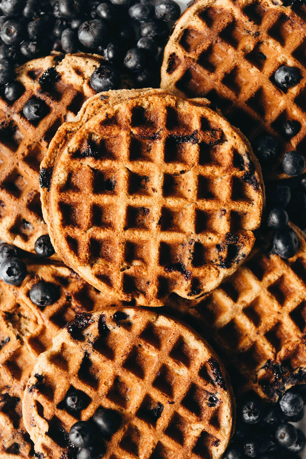 Grain-Free Vegan Blueberry Waffles