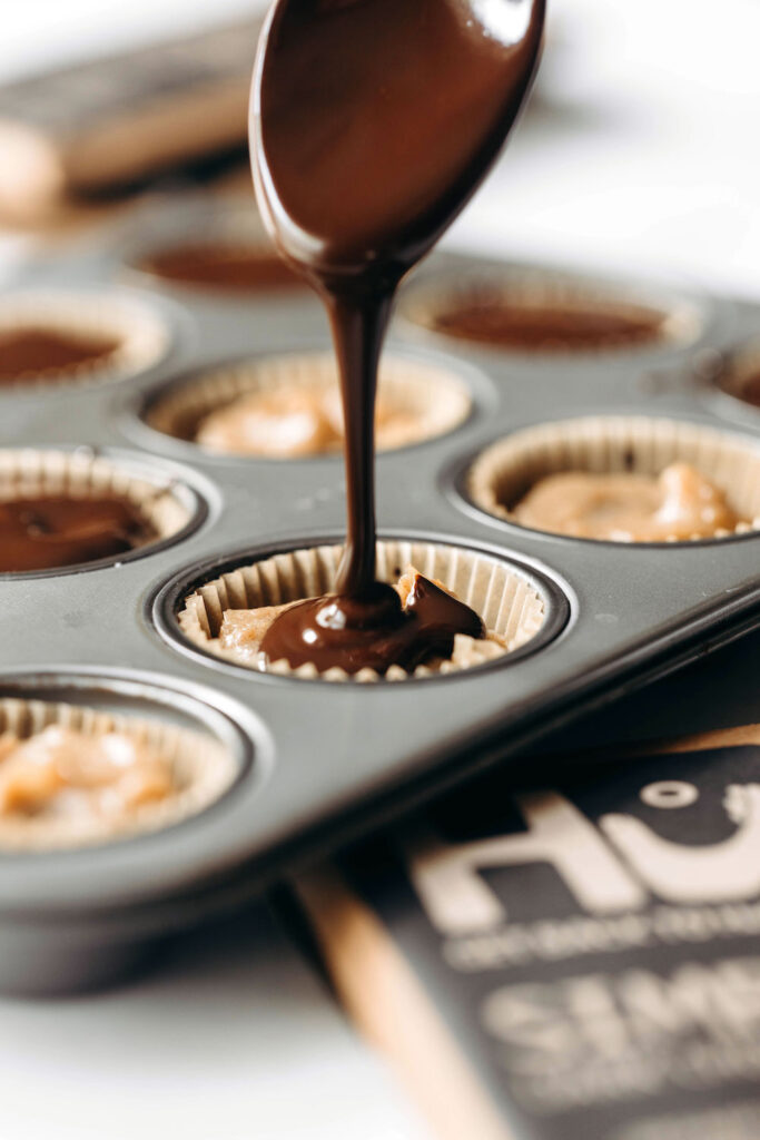 Caramel Cookie Dough Cups (vegan + paleo) Feasting on Fruit