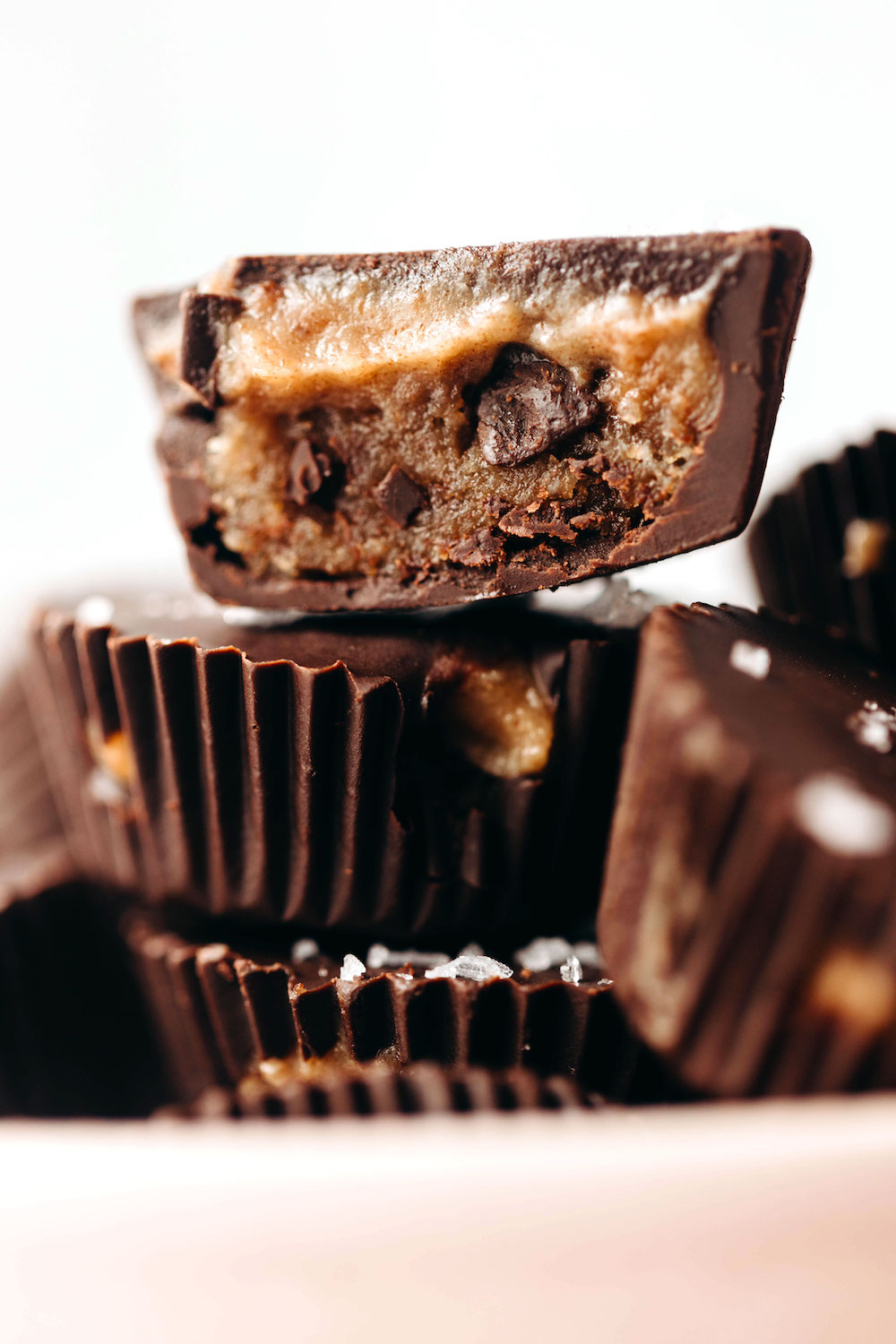 Caramel Cookie Dough Cups (vegan + paleo) Feasting on Fruit