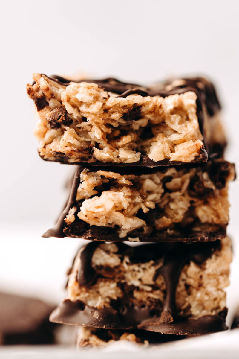 Copycat Kudos Granola Bars (EASY and healthier!) Feasting on Fruit