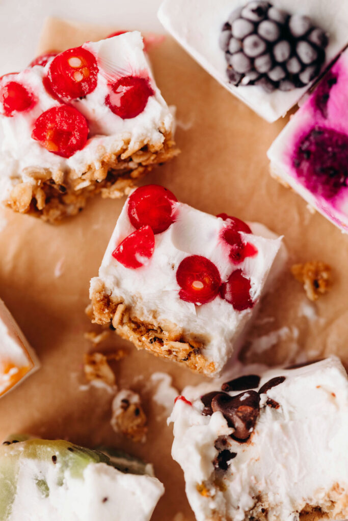 DairyFree Frozen Yogurt Bites Feasting on Fruit