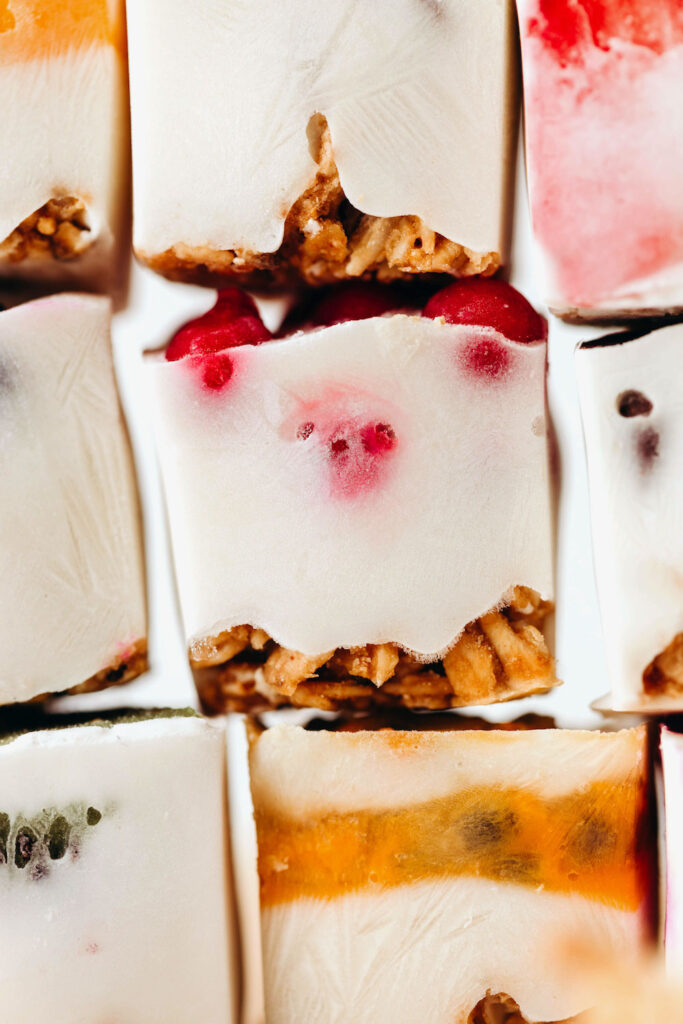 DairyFree Frozen Yogurt Bites Feasting on Fruit