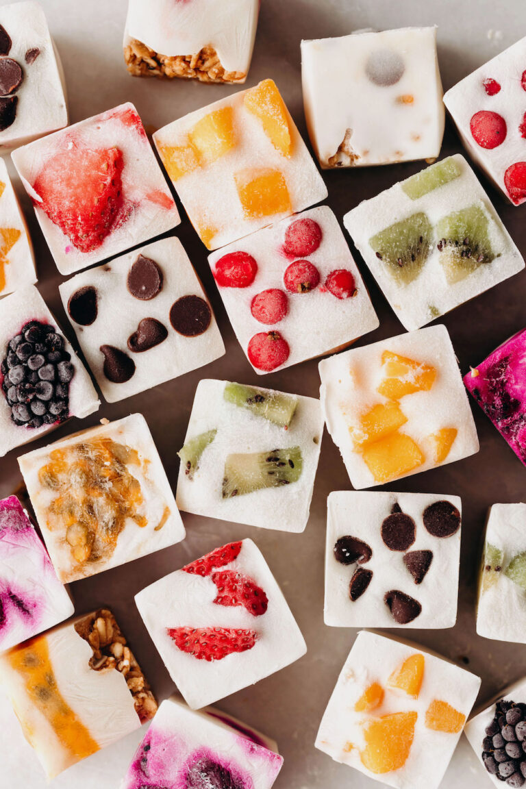 DairyFree Frozen Yogurt Bites Feasting on Fruit