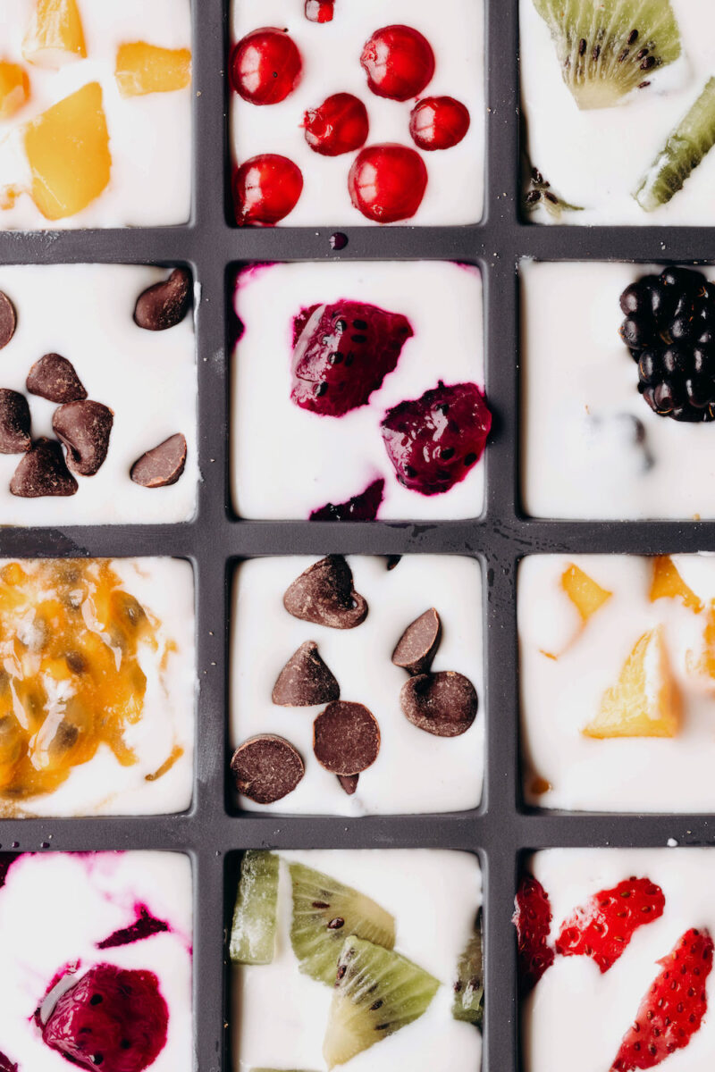 DairyFree Frozen Yogurt Bites Feasting on Fruit