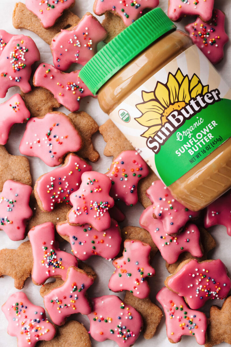 Vegan Frosted Animal Crackers (glutenfree) Feasting on Fruit