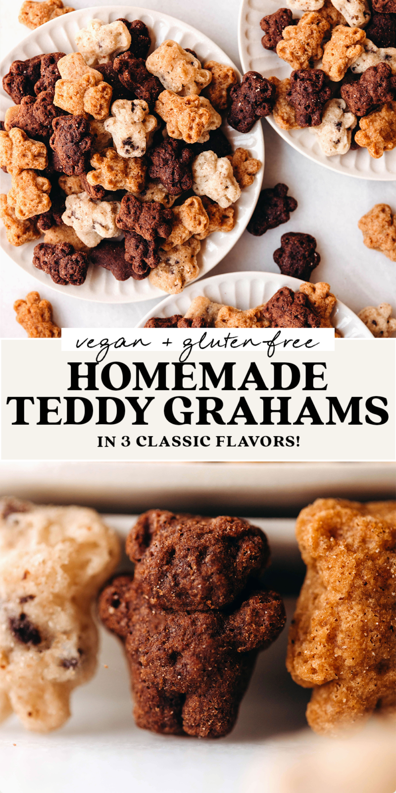 Homemade Teddy Grahams (vegan + glutenfree) Feasting on Fruit