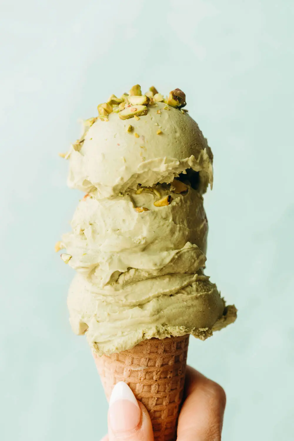 Pistachio ice shop cream