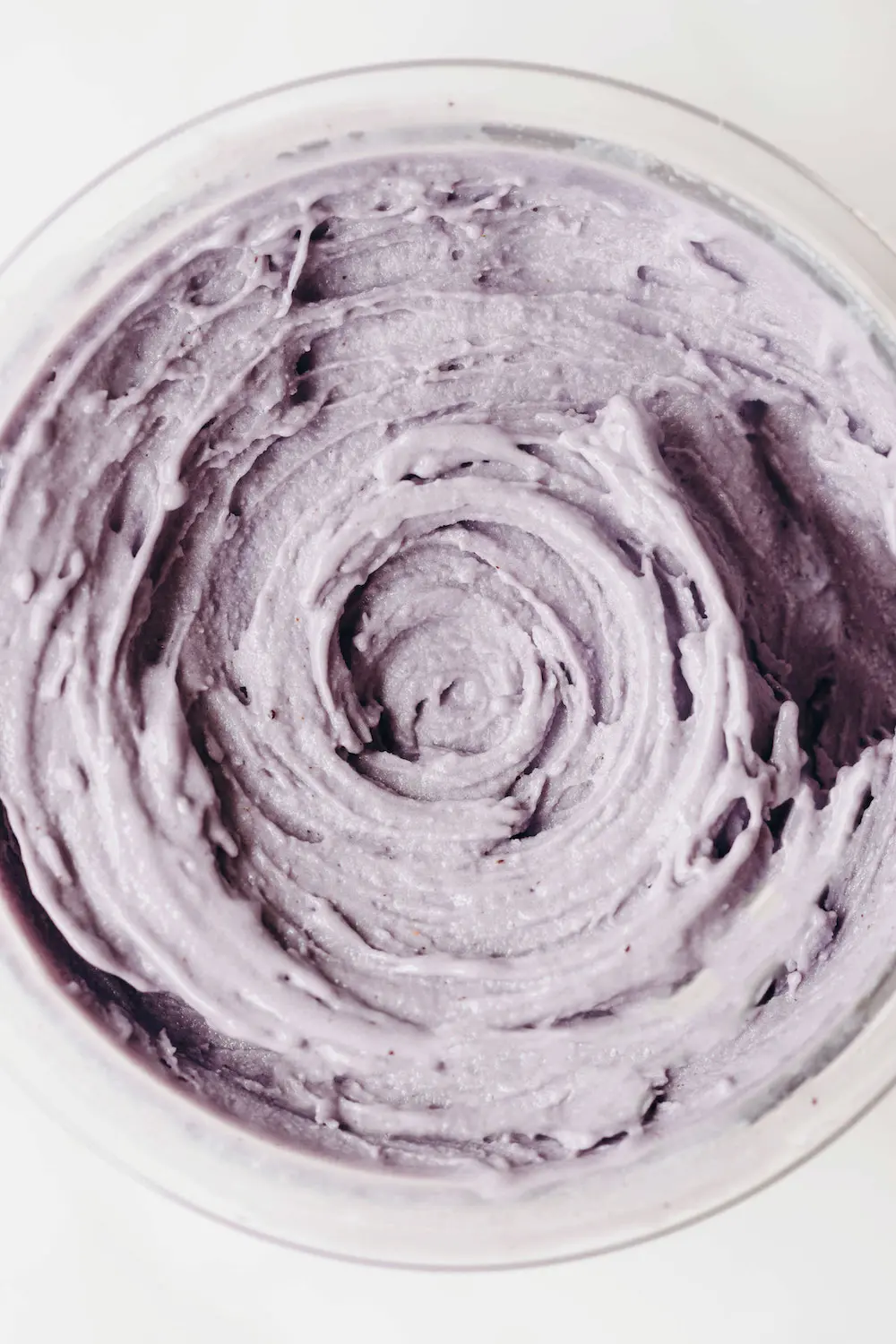 Dairy-Free Blueberry Protein Ice Cream