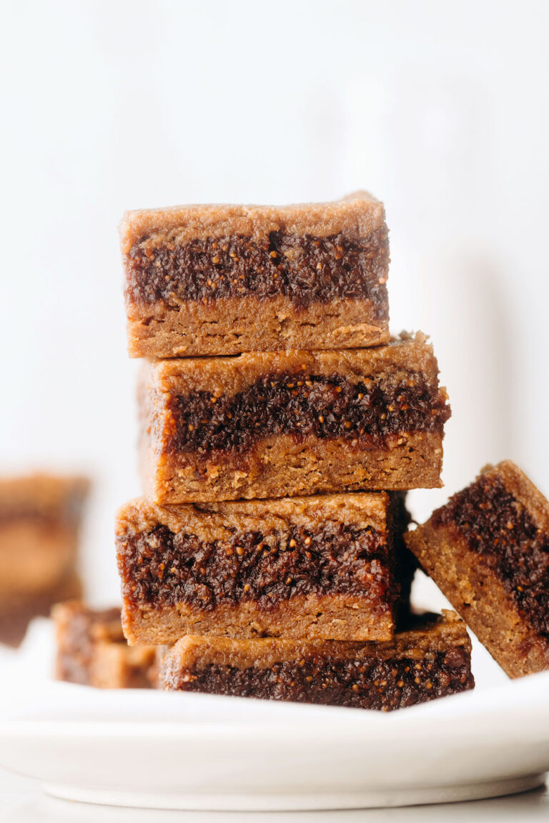 GlutenFree Fig Bars Recipe (vegan) Feasting on Fruit