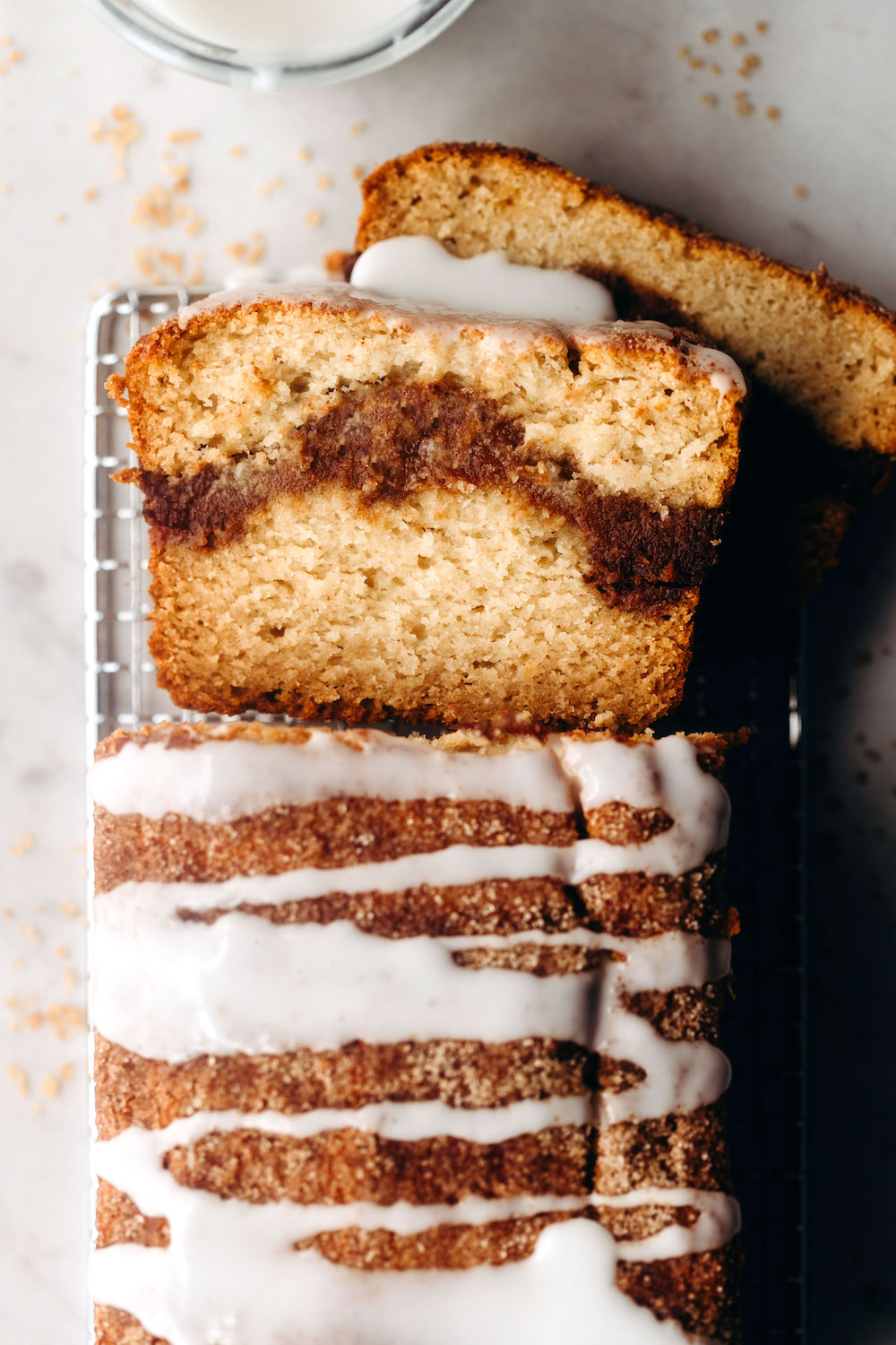 Vegan Gluten-Free Cinnamon Swirl Loaf