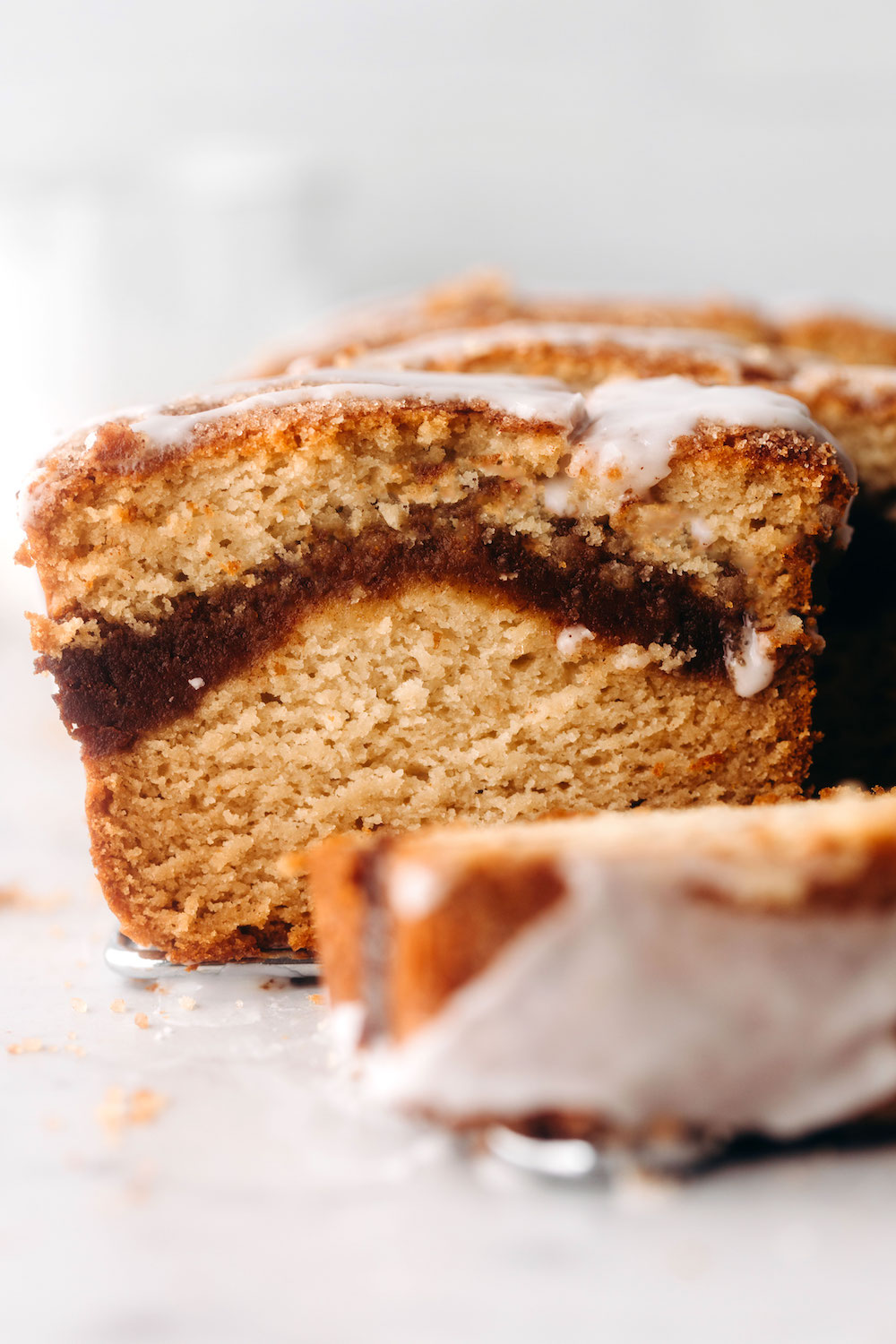 Vegan Gluten-Free Cinnamon Swirl Loaf