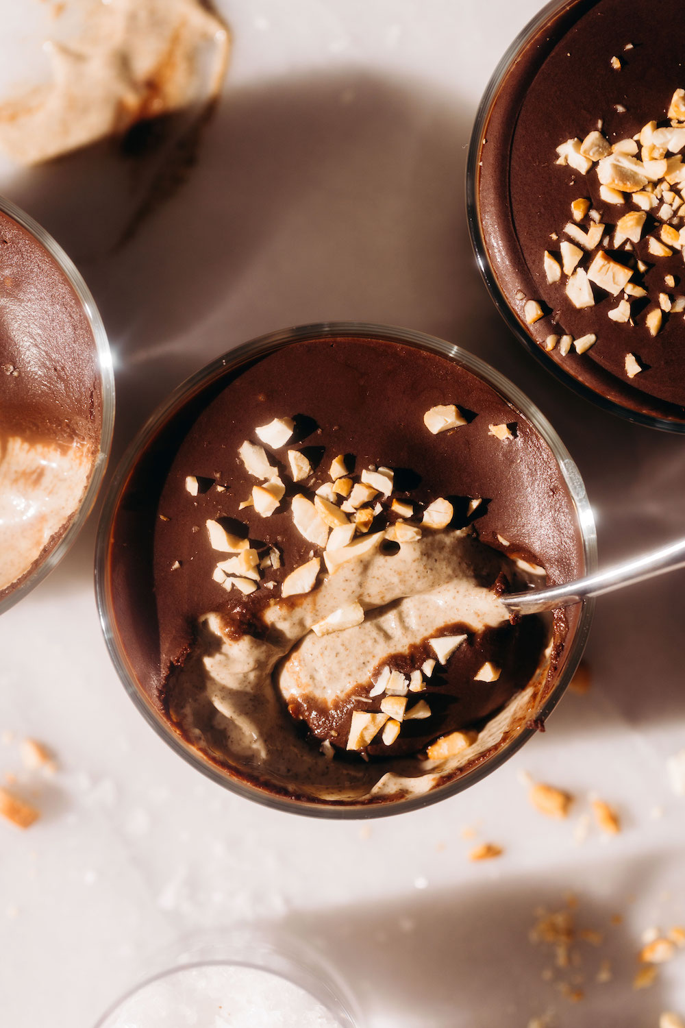Peanut Butter Cup Creamy Chia Pudding (dairy-free)