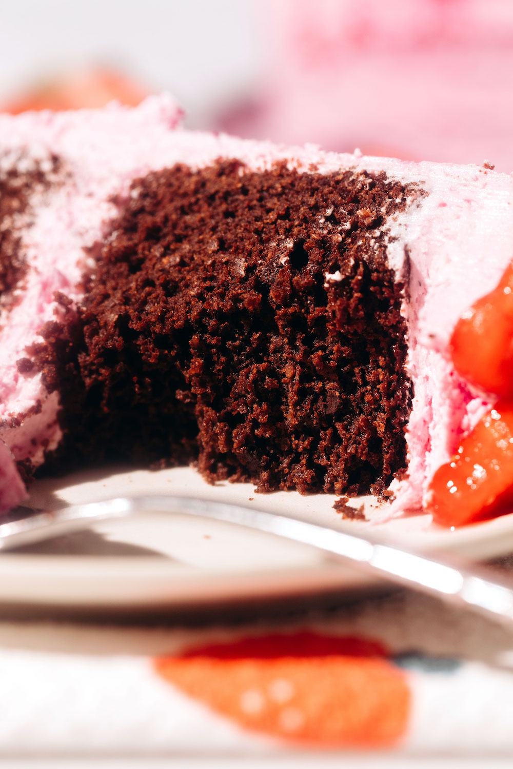 Small Batch Chocolate Layer Cake (vegan + gluten-free)