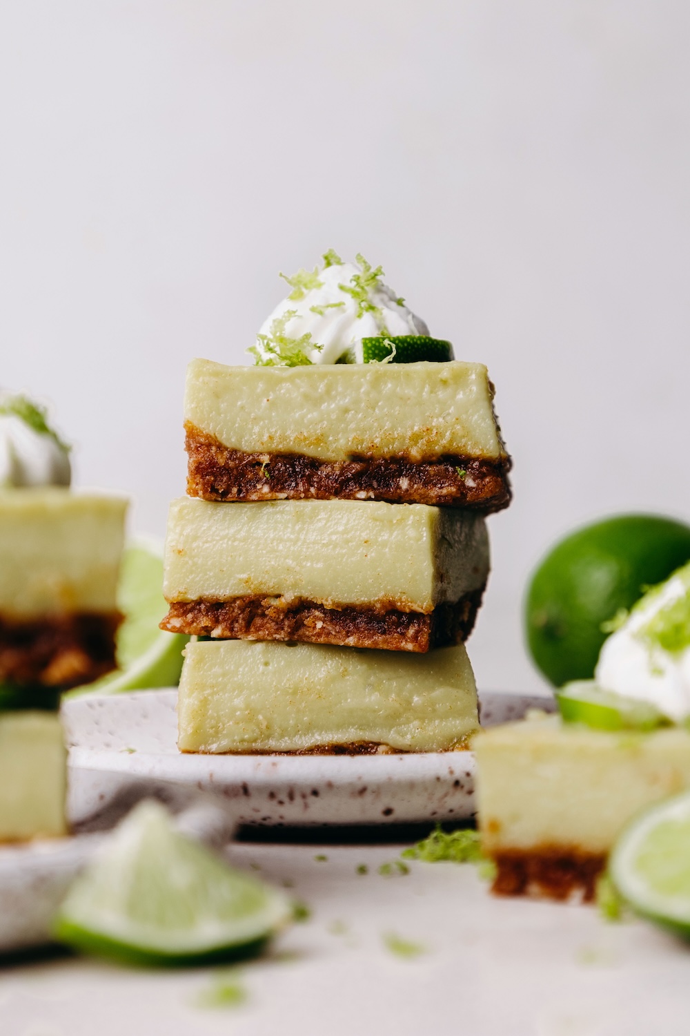 Vegan Key Lime Pie Bars