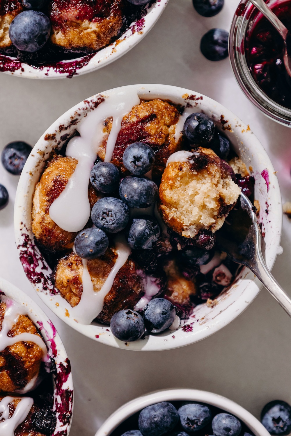 Blueberry Monkey Bread (vegan + gluten-free)