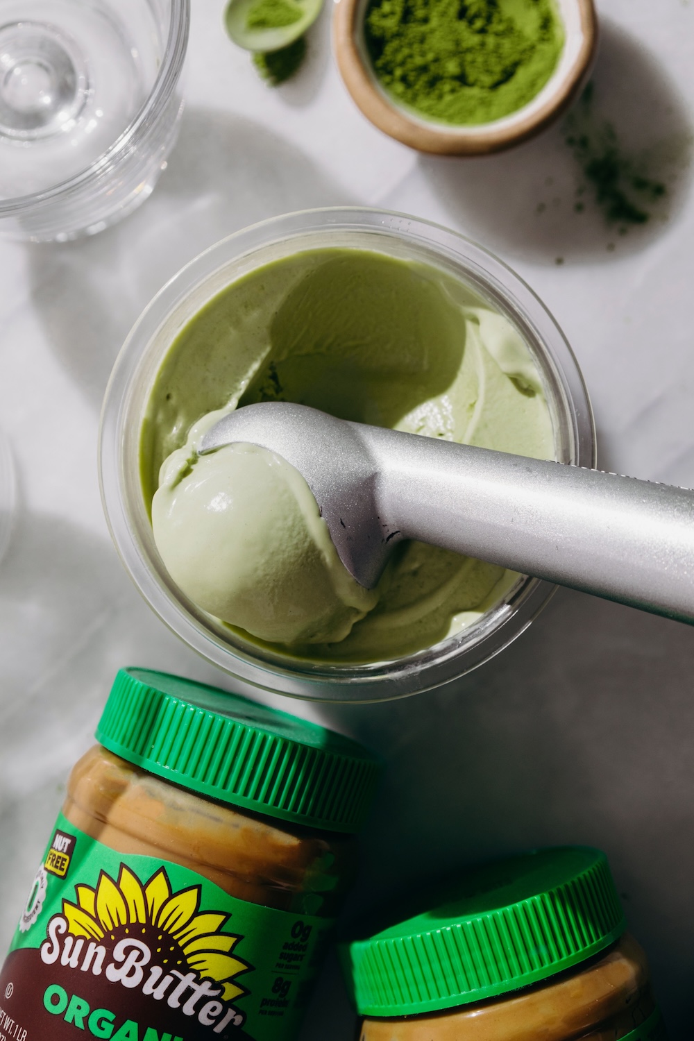 Dairy-Free Matcha Ninja Creami (high protein)