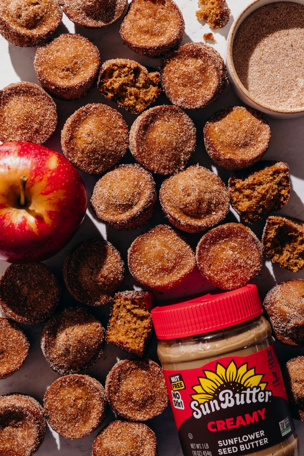 Baked Apple Cider Donut Holes (gluten-free)