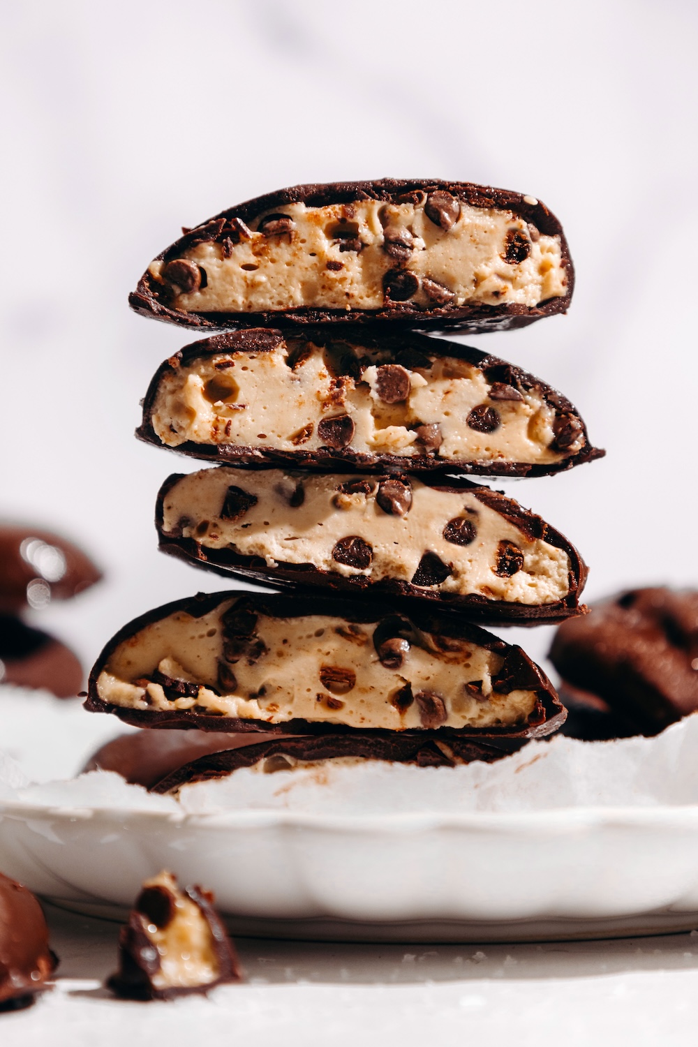 Cookie Dough Yogurt Clusters (dairy-free + high-protein)