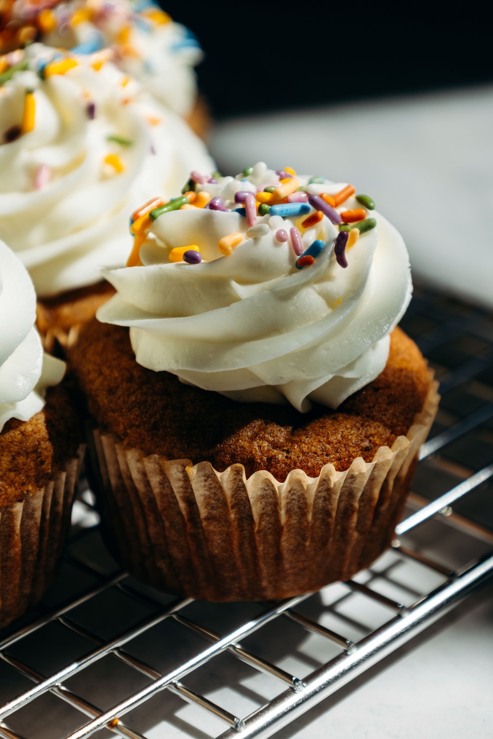 The Best Healthy Vanilla Cupcakes (gluten-free + dairy-free)