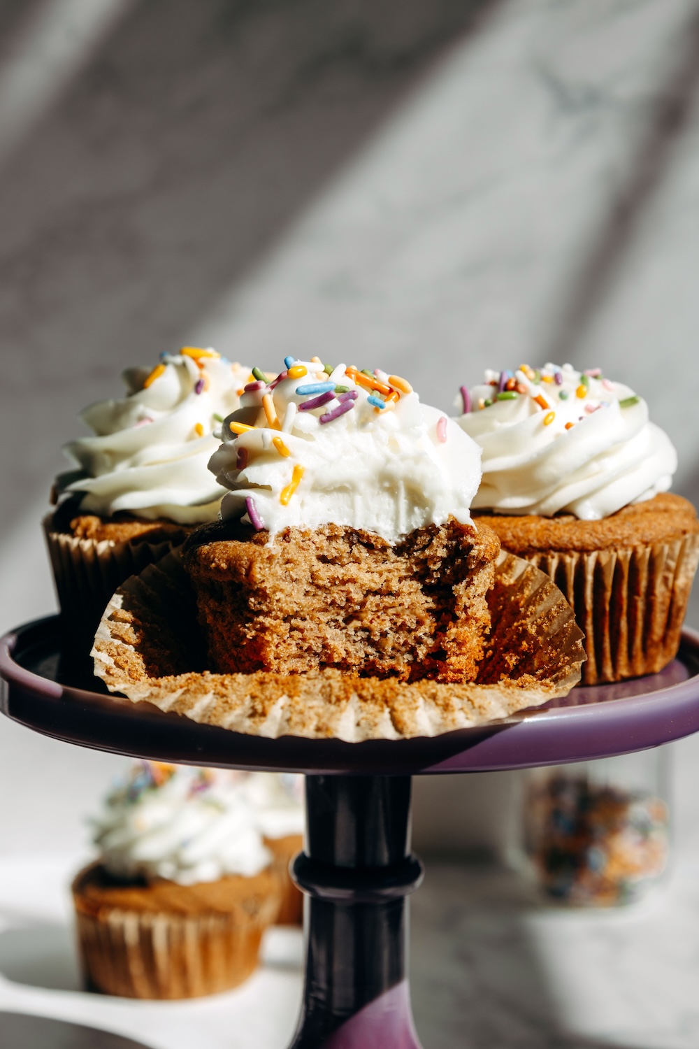 The Best Healthy Vanilla Cupcakes (gluten-free + dairy-free)