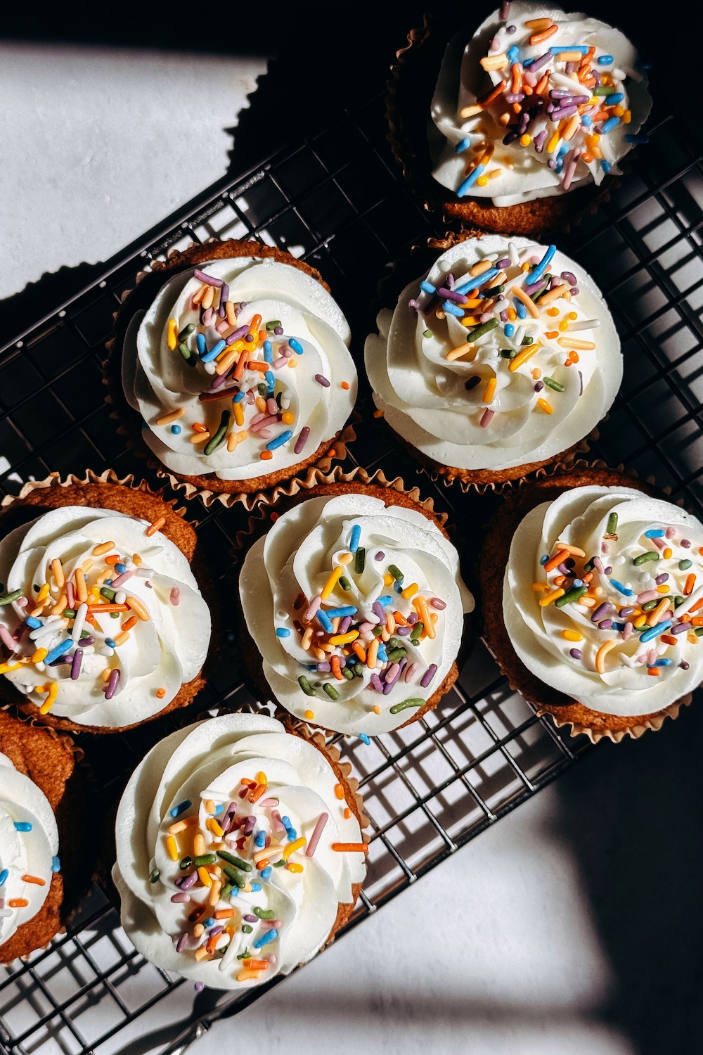 The Best Healthy Vanilla Cupcakes (gluten-free + dairy-free)