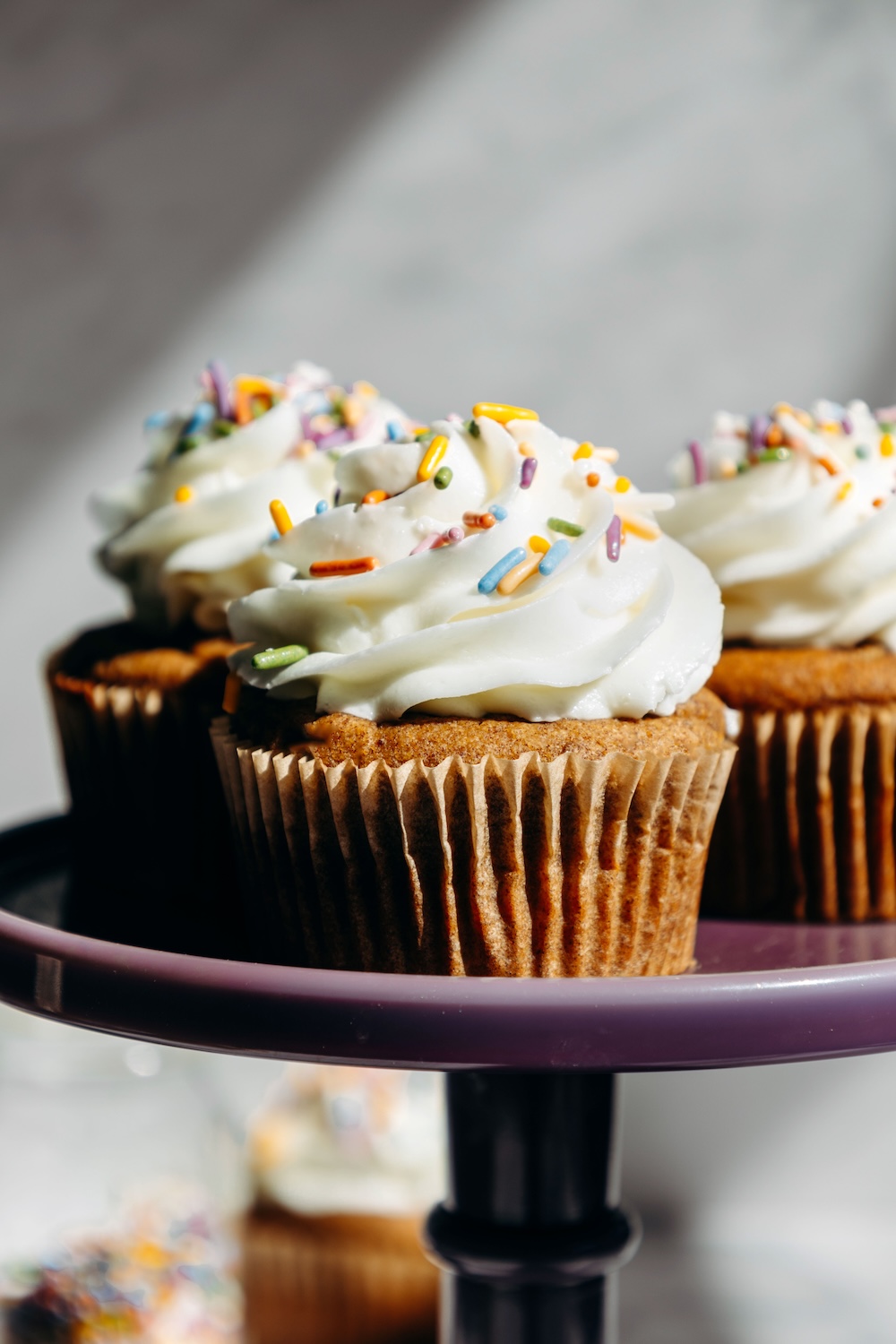 The Best Healthy Vanilla Cupcakes (gluten-free + dairy-free)